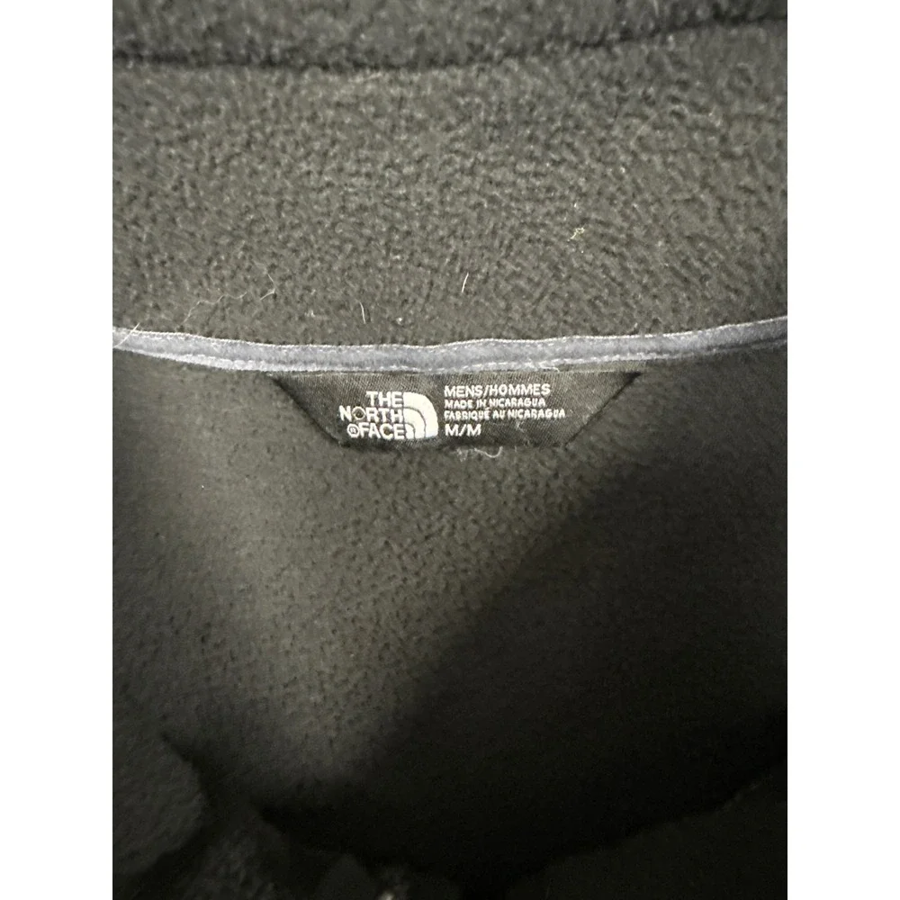 The North Face Fleece Jacket Men Medium Black Full Zip Outdoor Gorpcore Hiking